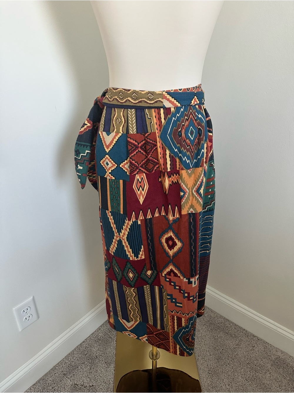 Southwestern WRAPS Vintage 90’s Outfit - Picture 5 of 6